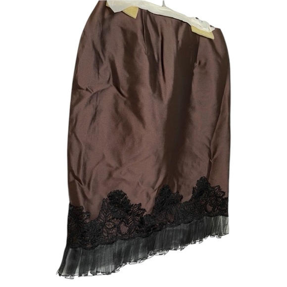 Jovani Cocoa and Black Skirt - Picture 3 of 5